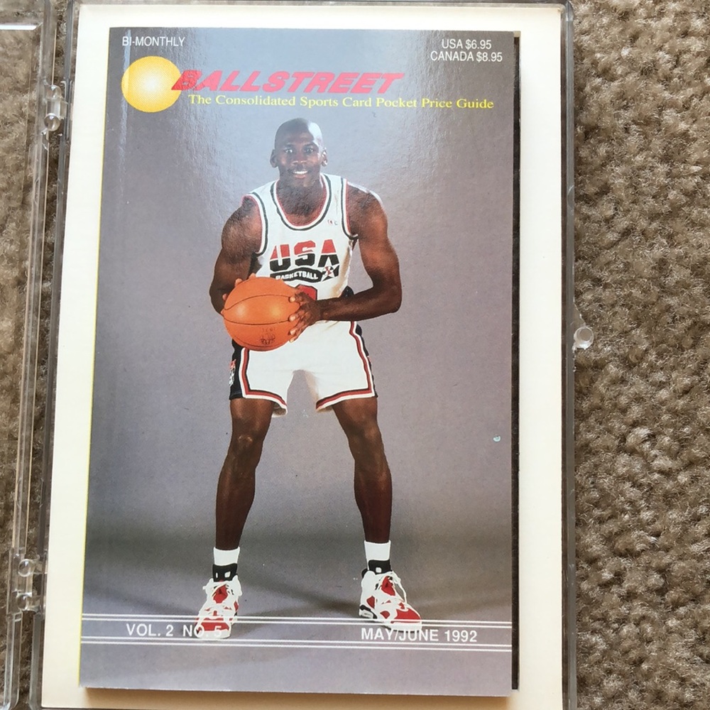 Ballstreet Journal May/June 1992 Michael Jordan